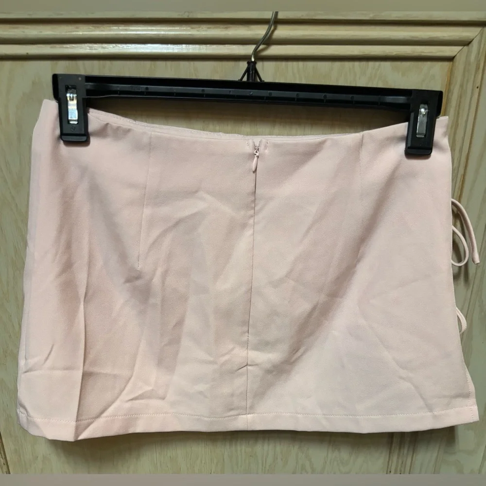 SHEIN Mini Skirt Skort Womens‎ Size 6 Medium Pink Bows